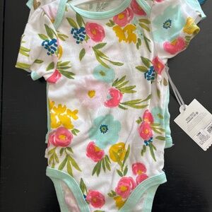 Cloud island set of 4 girls onsies